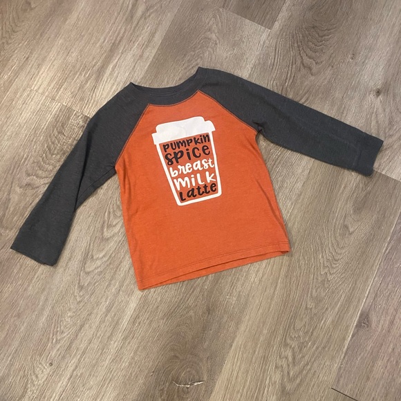 Cat & Jack Other - Fall Theme Long Sleeve tee size 2T EUC
